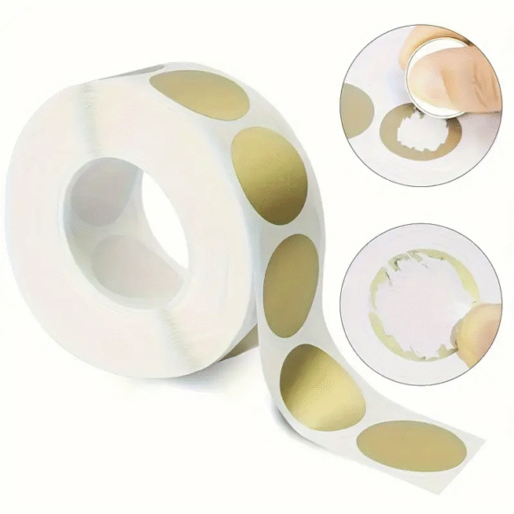 Sticker Raspe DORADO